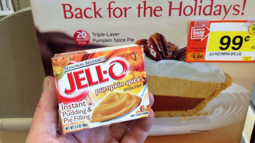 Pumpkin Spice, Jell-O