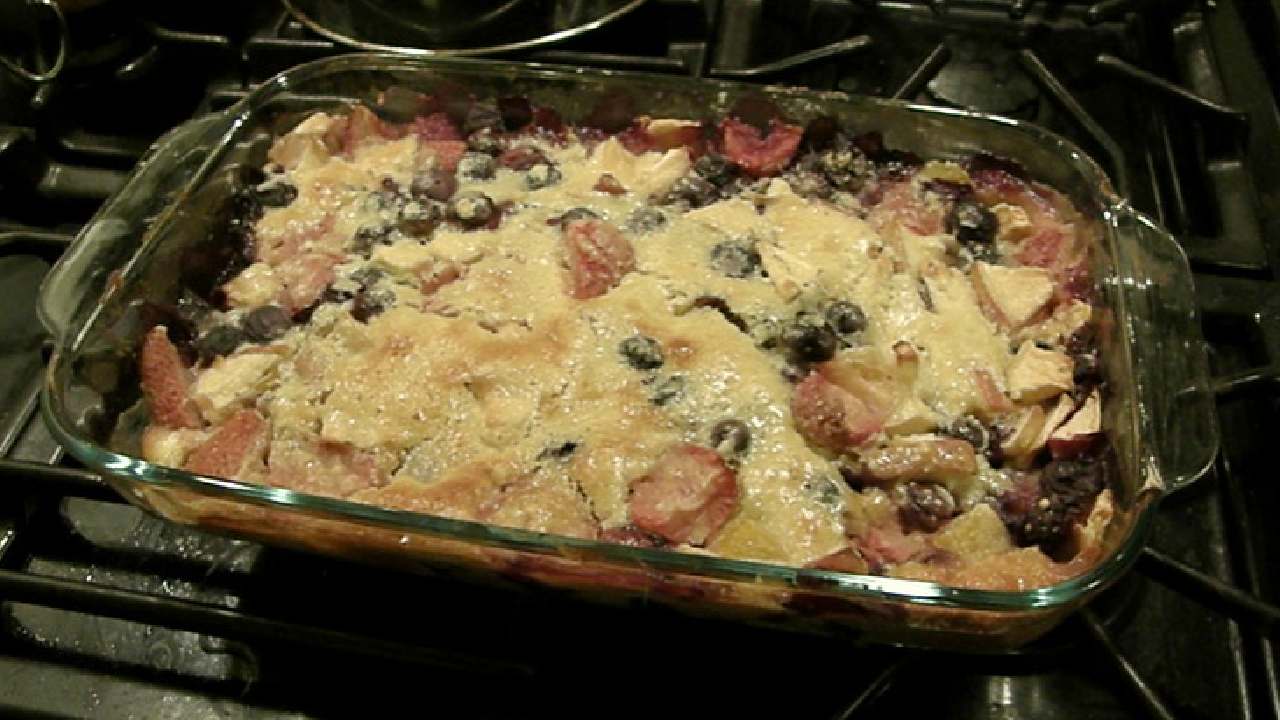 cobbler made from leftovers
