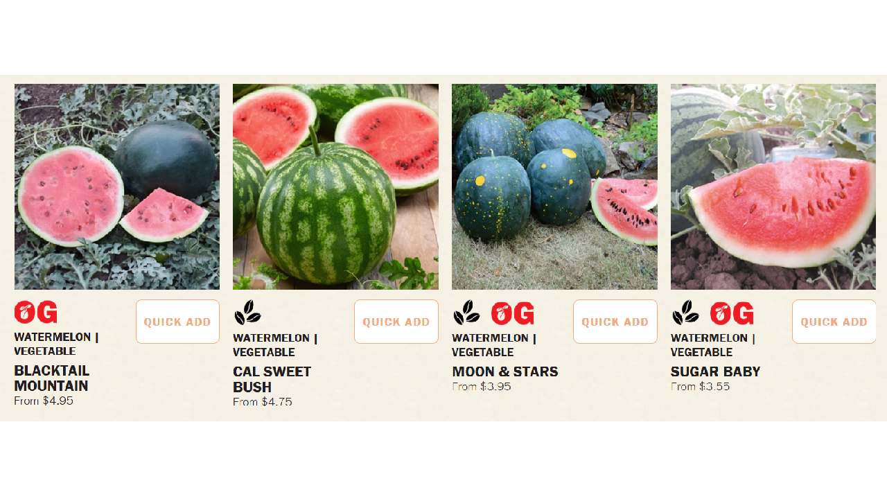 Territorial Seed Company Catalog